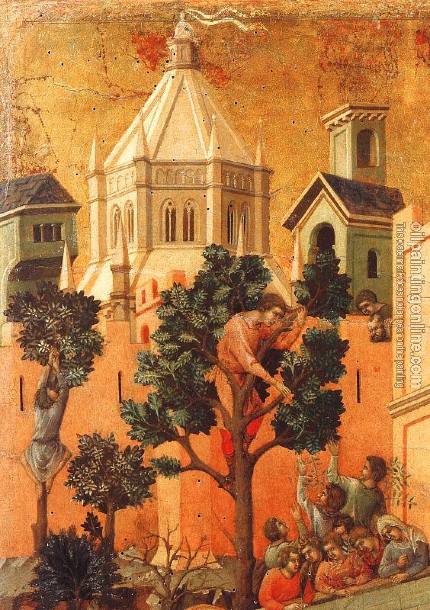 Buoninsegna, Duccio di - Entry Into Jerusalem, detail